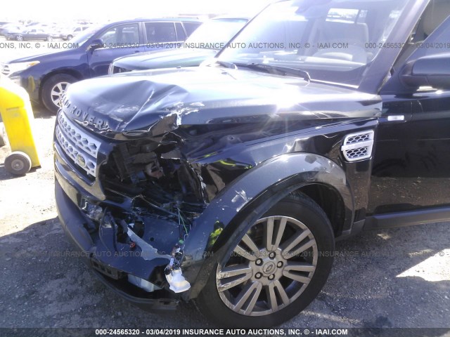 SALAG2D44CA628854 - 2012 LAND ROVER LR4 HSE BLACK photo 6