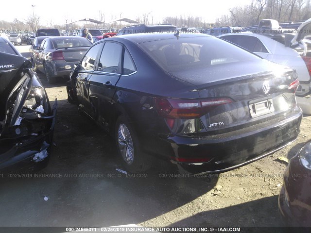 3VWC57BU0KM022293 - 2019 VOLKSWAGEN JETTA S/SE/R-LINE BLACK photo 3