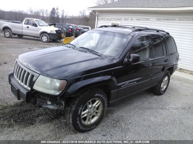 1J4GW48S54C180276 - 2004 JEEP GRAND CHEROKEE LAREDO/COLUMBIA/FREEDOM 黑色 照片 2