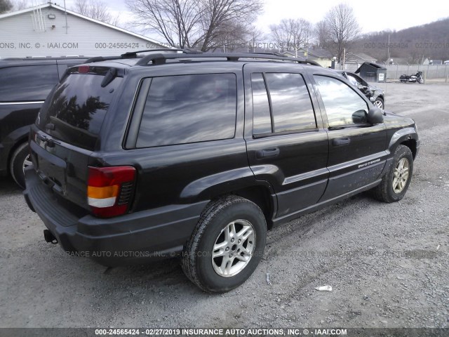 1J4GW48S54C180276 - 2004 JEEP GRAND CHEROKEE LAREDO/COLUMBIA/FREEDOM 黑色 照片 4