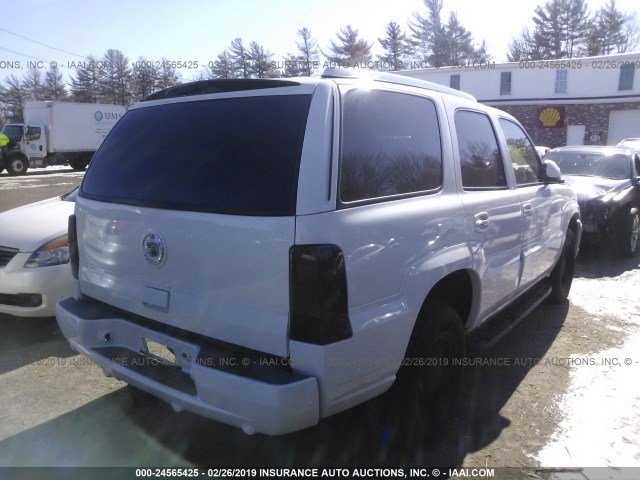 1GYEK63N42R133220 - 2002 CADILLAC ESCALADE LUXURY WHITE photo 4