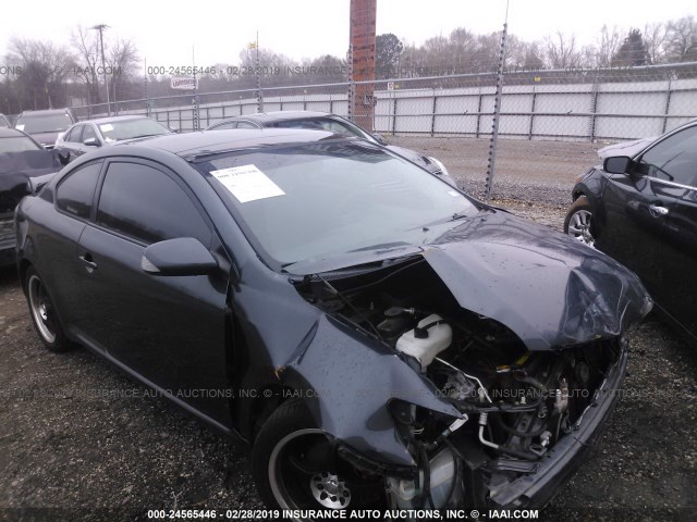JTKDE167380269742 - 2008 TOYOTA SCION TC შავი ფოტო 1