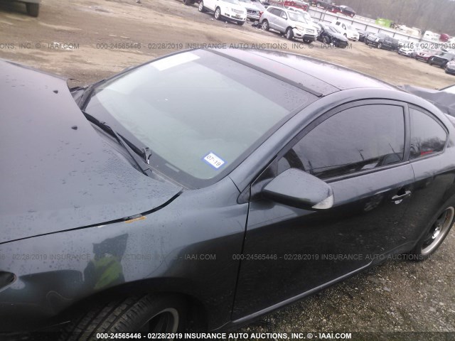 JTKDE167380269742 - 2008 TOYOTA SCION TC შავი ფოტო 2