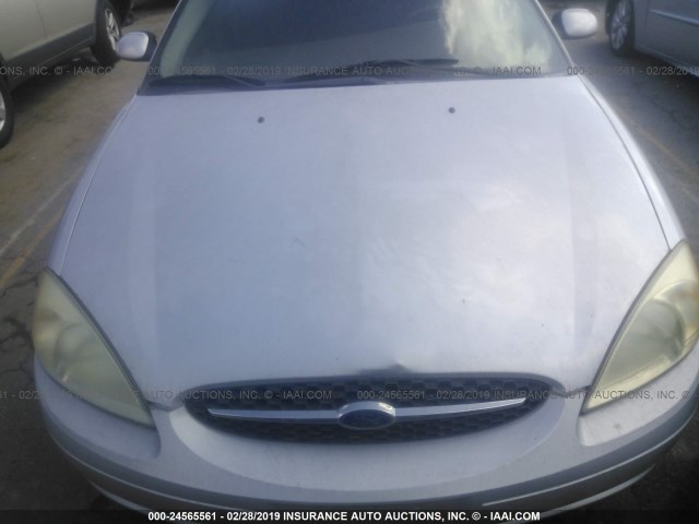 1FAFP55223A238174 - 2003 FORD TAURUS SES SILVER photo 6