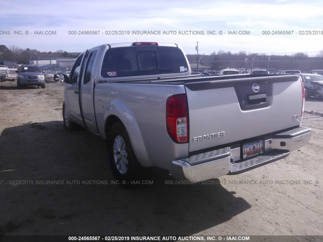 1N6BD0CT1GN798781 - 2016 NISSAN FRONTIER S/SV SILVER photo 3