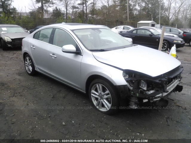 YV1622FSXC2135126 - 2012 VOLVO S60 T5 SILVER photo 1