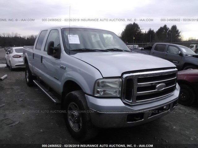 1FTWW31P17EB07979 - 2007 FORD F350 SRW SUPER DUTY GRAY photo 1