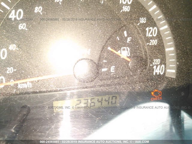 4T1BE32K63U782369 - 2003 TOYOTA CAMRY LE/XLE/SE RED photo 7