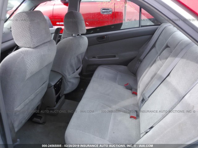 4T1BE32K63U782369 - 2003 TOYOTA CAMRY LE/XLE/SE RED photo 8