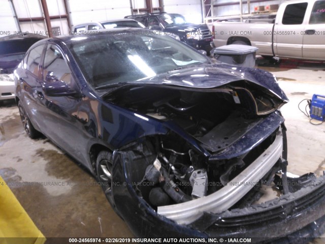 1C3CDFBA8DD334564 - 2013 DODGE DART SXT BLUE photo 1