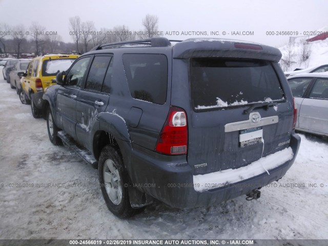 JTEBU14R660083255 - 2006 TOYOTA 4RUNNER SR5/SPORT GRAY photo 3