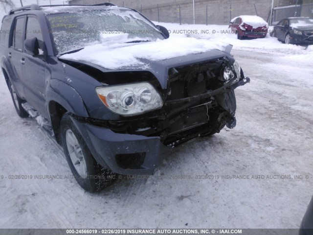 JTEBU14R660083255 - 2006 TOYOTA 4RUNNER SR5/SPORT GRAY photo 6