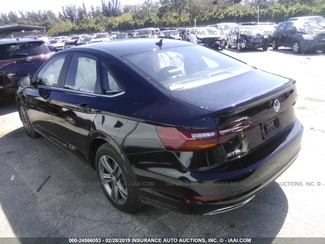 3VWC57BU2KM104932 - 2019 VOLKSWAGEN JETTA S/SE/R-LINE BLACK photo 3