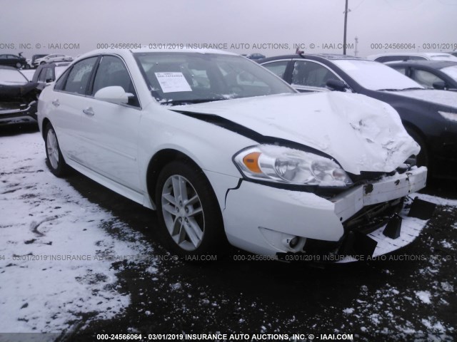 2G1WC5E37D1191680 - 2013 CHEVROLET IMPALA LTZ WHITE photo 1