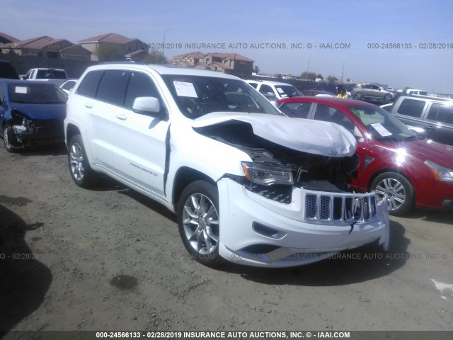 1C4RJFJG6FC103708 - 2015 JEEP GRAND CHEROKEE SUMMIT WHITE photo 1