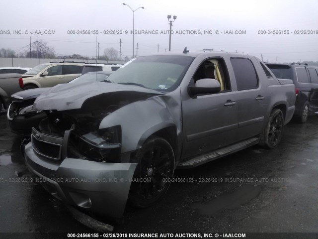 3GNEC12J57G232793 - 2007 CHEVROLET AVALANCHE C1500 GRAY photo 2