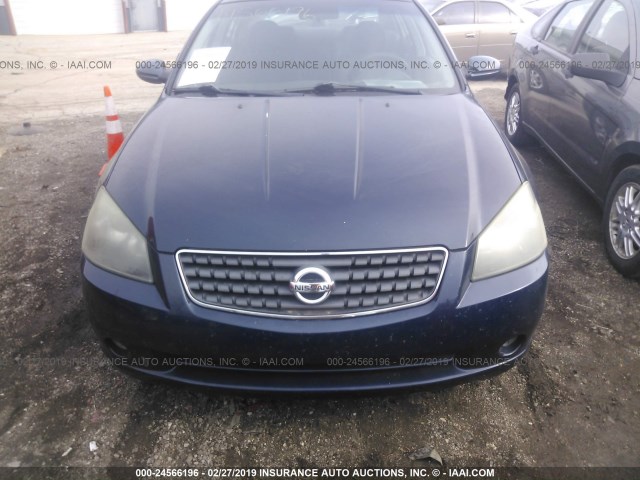 1N4AL11D85C323050 - 2005 NISSAN ALTIMA S/SL BLUE photo 6