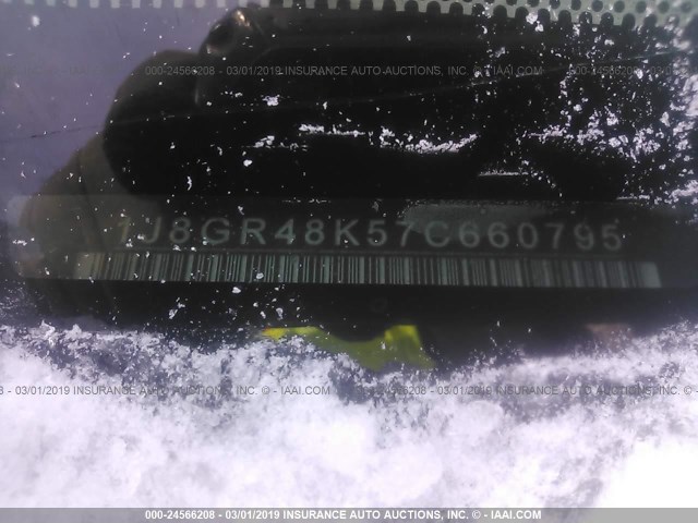 1J8GR48K57C660795 - 2007 JEEP GRAND CHEROKEE LAREDO/COLUMBIA/FREEDOM 黑色 照片 9