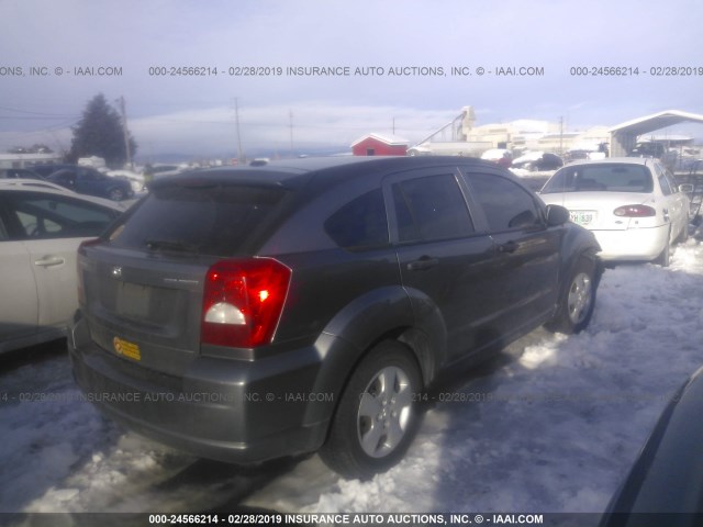 1B3CB1HA3BD216061 - 2011 DODGE CALIBER EXPRESS GRAY photo 4