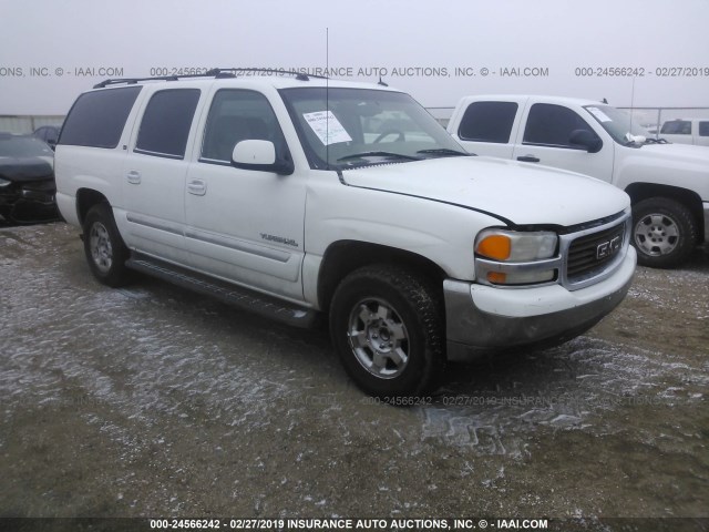 3GKEC16ZX5G295639 - 2005 GMC YUKON XL C1500 WHITE photo 1