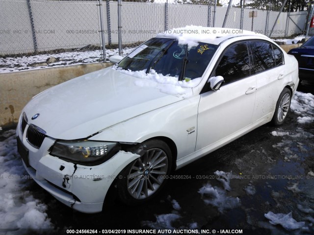 WBAPK53589A513353 - 2009 BMW 328 XI SULEV WHITE photo 2