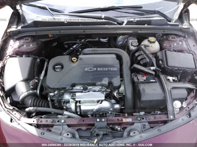 1G1ZB5ST6GF293506 - 2016 CHEVROLET MALIBU LS BURGUNDY photo 10