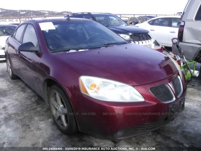 1G2ZH57N794149756 - 2009 PONTIAC G6 GT RED photo 1