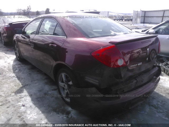 1G2ZH57N794149756 - 2009 PONTIAC G6 GT RED photo 3