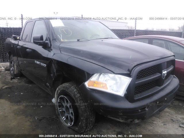 1C6RD7FP6CS298367 - 2012 DODGE RAM 1500 ST BLACK photo 1