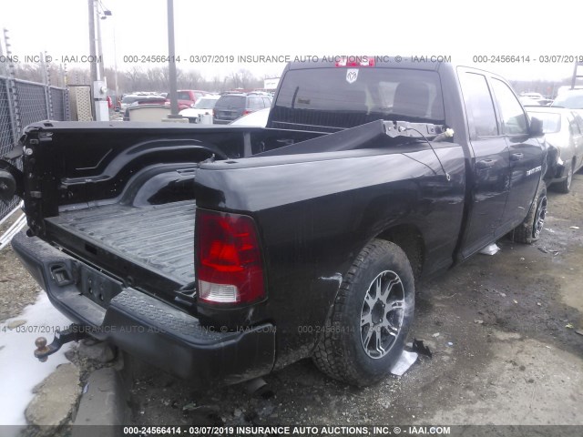 1C6RD7FP6CS298367 - 2012 DODGE RAM 1500 ST BLACK photo 4