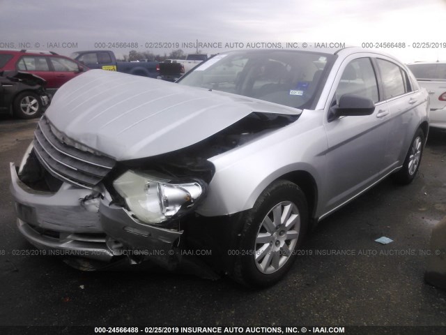 1C3LC46KX7N601776 - 2007 CHRYSLER SEBRING SILVER photo 2