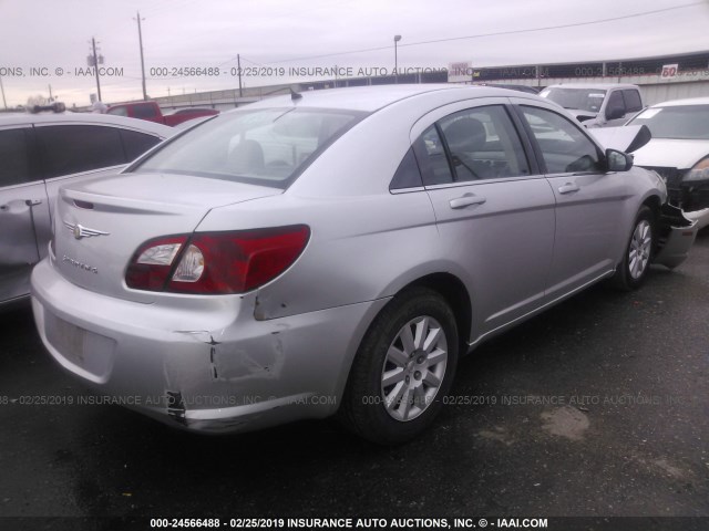 1C3LC46KX7N601776 - 2007 CHRYSLER SEBRING SILVER photo 4
