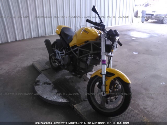 ZDM1RC3L2YB009367 - 2000 DUCATI M750 YELLOW photo 1