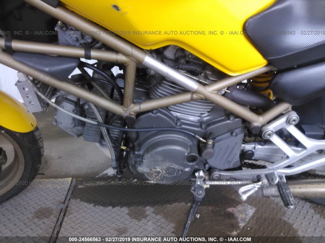 ZDM1RC3L2YB009367 - 2000 DUCATI M750 YELLOW photo 9