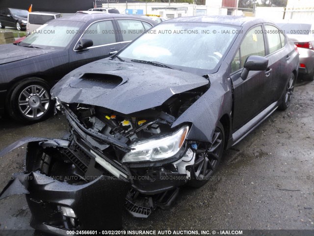 JF1VA1F68K8802097 - 2019 SUBARU WRX LIMITED GRAY photo 2