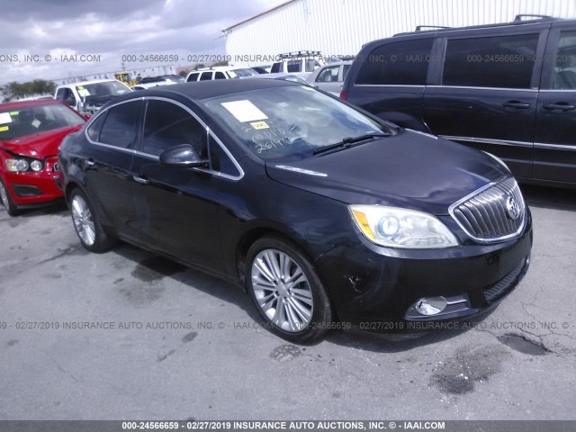 1G4PR5SKXD4205819 - 2013 BUICK VERANO CONVENIENCE BLACK photo 1