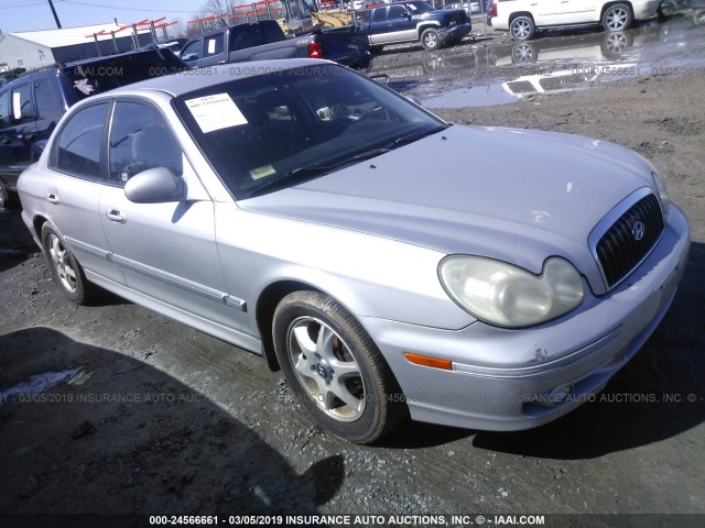 KMHWF35H35A180810 - 2005 HYUNDAI SONATA GLS/LX SILVER photo 1