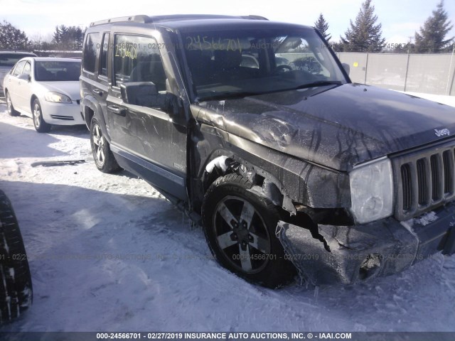 1J8HG48K66C273472 - 2006 JEEP COMMANDER GREEN photo 6