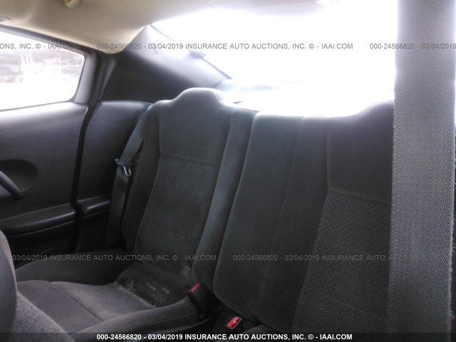 1G8AW18B67Z102482 - 2007 SATURN ION LEVEL 3 RED photo 8