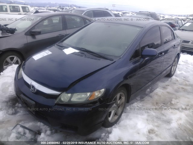 19XFA1F61BE008689 - 2011 HONDA CIVIC LX-S Mavi foto 2
