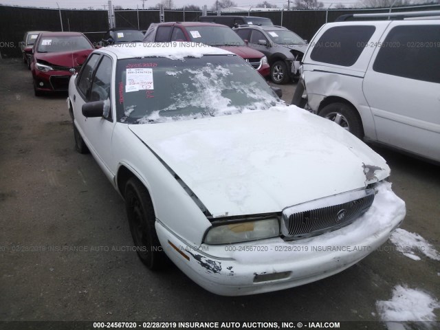 2G4WB52M6S1413397 - 1995 BUICK REGAL CUSTOM WHITE photo 1