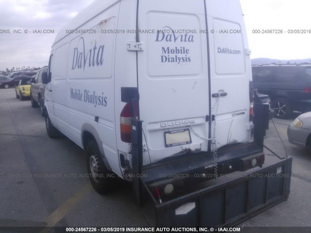 WD2PD644845710483 - 2004 SPRINTER 2500 SPRINTER  WHITE photo 3