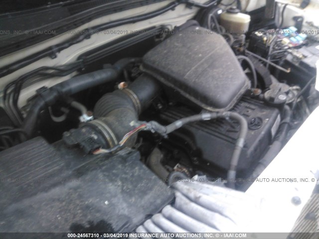 5TETX22N58Z534457 - 2008 TOYOTA TACOMA ACCESS CAB თეთრი ფოტო 10