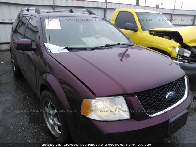 1FMDK03106GA16789 - 2006 FORD FREESTYLE LIMITED BURGUNDY photo 1