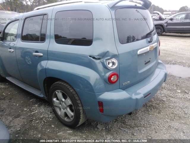 3GNDA23D57S623164 - 2007 CHEVROLET HHR LT Light Blue photo 6