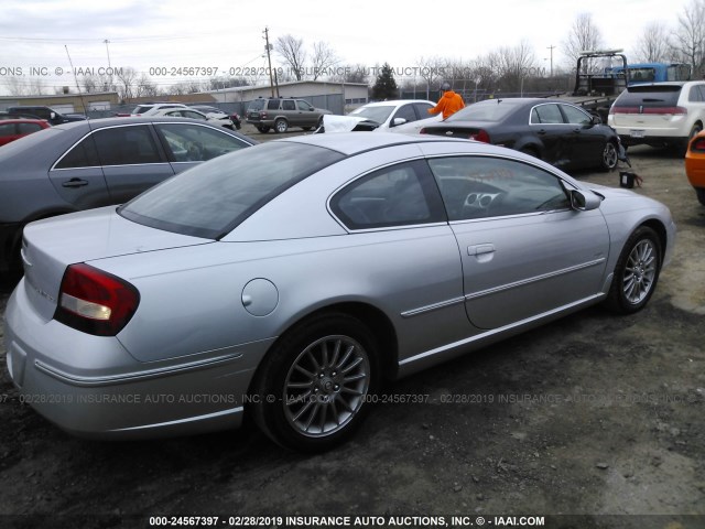 4C3AG52H84E055176 - 2004 CHRYSLER SEBRING LIMITED SILVER photo 4