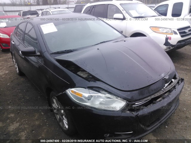 1C3CDFCB7ED692960 - 2014 DODGE DART LIMITED BLACK photo 1