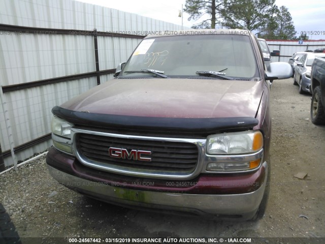 1GKEC16Z23J182778 - 2003 GMC YUKON XL C1500 BURGUNDY photo 6