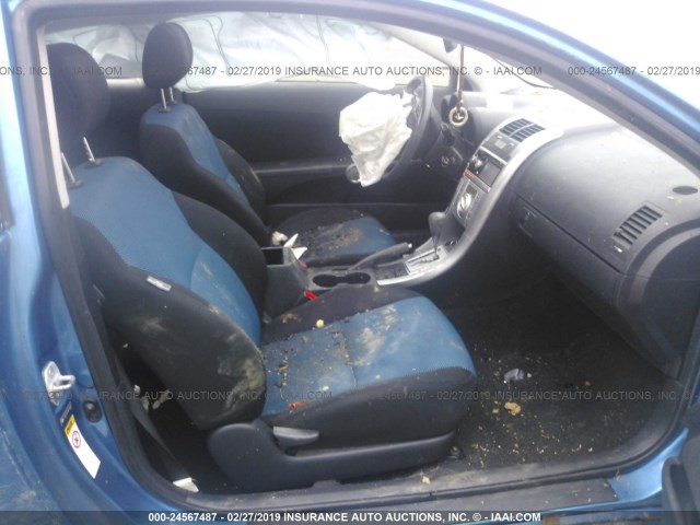 JTKDE3B73A0314864 - 2010 TOYOTA SCION TC ღია ლურჯი ფოტო 5