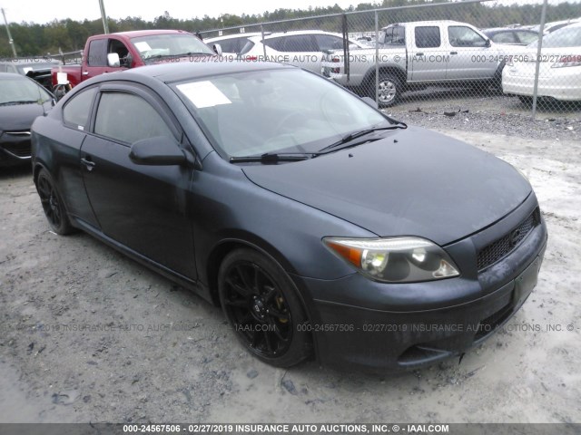 JTKDE177060090764 - 2006 TOYOTA SCION TC შავი ფოტო 1